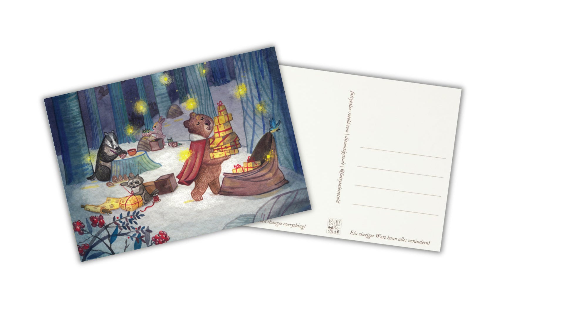 Seasons Greatings Postcard